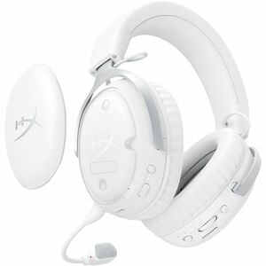 HyperX Cloud III S Wireless Over-the-head, Over-the-ear Stereo Gaming Headset - White - Binaural - Circumaural - 2000 cm -