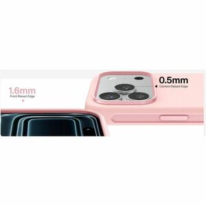 Belkin SheerForce Case for Apple iPhone 17 Pro Smartphone - Textured Buttons - Pink - Drop Resistant, Impact Resistant - P