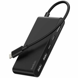 Belkin Connect USB Type C Docking Station for Notebook, Workstation - Charging Capability - Black - Portable - 4K @ 60Hz -