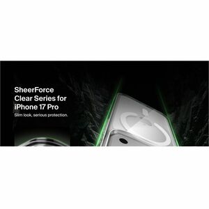 Belkin SheerForce Hülle für Apple iPhone 17 Pro Smartphone - Durchsichtig - Vergilbungsbeständig, Kratzfest, Schlagfest, S