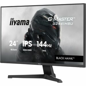Moniteur de jeu LCD iiyama G-MASTER Black Hawk G2441HSU-B1 24" Class Full HD - 16:9 - Noir mat - 60,5 cm (23,8") Viewable 
