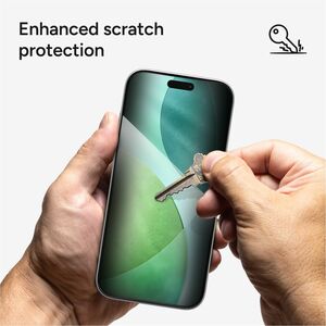invisibleSHIELD Glass Elite Privacy Aluminosilicat-Hartglas Bildschirmschutz für Apple iPhone 17 Air, iPhone Air - für OLE