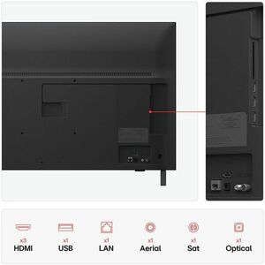 LG UA75 43UA75006LA 43" (109.22 cm) Smart LED-LCD TV 2025 - 4K UHDTV - High Dynamic Range (HDR) - Negro - HDR10, HDR10 Pro