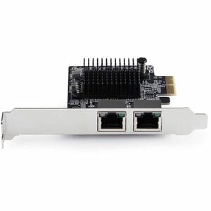 StarTech.com 5Gigabit Ethernet Card for Desktop, Server - Black - TAA Compliant - PCI Express - Full-Height Low-Profile Br