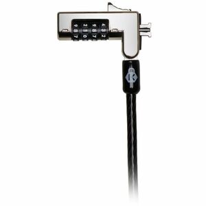 Slim NanoSaver Combination Laptop Lock - Serialised - 4 Digit - Carbon Steel