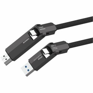 4smarts ComboCord 1,50 m USB-C/USB-A/HDMI AV-/Datenkabel - 1 - Cable for Notebook, Tablet, Smartphone, Monitor, Docking St