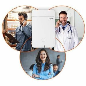 Gigaset N770 IP PRO IP DECT Phone Base Station - Polar White - 300 m Range - 30 Simultaneous Calls