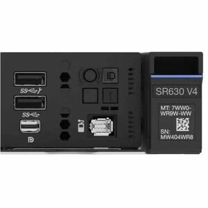 ThinkSystem SR630 V4, 1xIntel Xeon 6505P 12C 2.2GHz 150W, 1x32GB 2Rx8, ThinkSystem M.2/E1.S SATA/NVMe 2-Bay PCIe Hot-Swap 