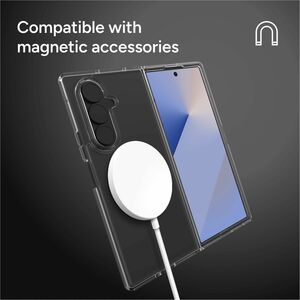 ZAGG Bridgetown Snap Cell Phone Case - For Samsung Galaxy Z Fold7 Smartphone - Clear - Impact Resistant, Scratch Resistant