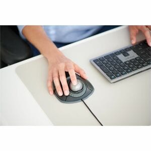 Kensington KB535 EQ Rechargeable Multi-Device Keyboard - Wireless Connectivity - Bluetooth/RF - Full-size - 5.4 - 32.81 ft