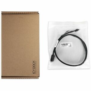 Icy Dock MICO 4i SFF-TA-1016 to SlimSAS 4i SFF-8654 Cable - 0.5M - 1.64 ft MCIO/SlimSAS Data Transfer Cable for HBA/RAID C