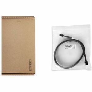 Icy Dock MCIO Data Transfer Cable - 1.64 ft MCIO Data Transfer Cable for NVMe Controller, Storage Device, Storage Adapter 
