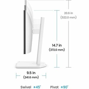BenQ GW2490TC 24.0" (61.0 cm) Class Full HD LED Monitor - 16:9 - 23.8" (60.5 cm) Viewable - In-plane Switching (IPS) Techn