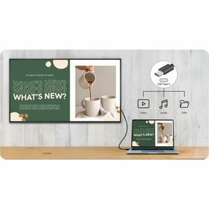 AG Neovo QM5503 1386.84 mm LCD Digital Signage Display - 24 Hours/7 Days Operation - Vertical Alignment (VA) - 3840 x 2160