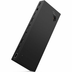 Lenovo ThinkPad 5000 USB4 Docking Station für Monitor, Notebook - Ladefunktion - 100 W - Schwarz - 4 Unterstützte Displays