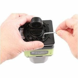 Brodit Mounting Plate for Scanner - Black - Acrylonitrile Butadiene Styrene (ABS), Acetal Plastic