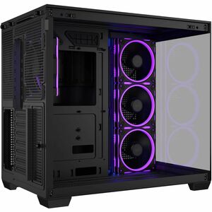 ASUS A32 PLUS Black ATX case offers support for 360mm radiators and 420mm graphics cards with Black or White color options