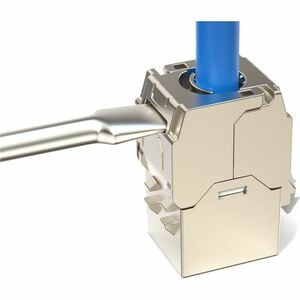 Digitus Network Connector - 8 Piece - 1x RJ-45 keystone - Female - Shielding