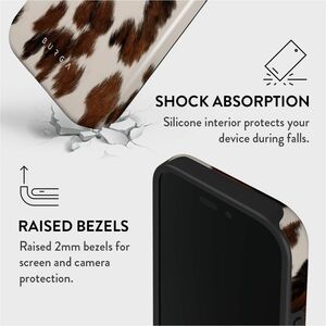 BURGA Case for Apple iPhone 16 Smartphone - Celestial, Classical cow, Cowboy - Celestial - Fade Resistant, Scratch Resista