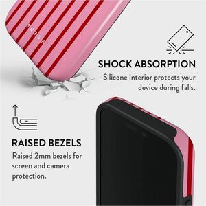 BURGA Case for Apple iPhone 16 Pro Smartphone - Favorite Bikini - Pink, Magenta - Scratch Resistant, Shock Absorbing, Drop