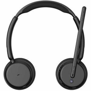 EPOS IMPACT Wireless Over-the-head, On-ear Stereo Headset - Black - Microsoft Teams Certification - Binaural - Supra-aural