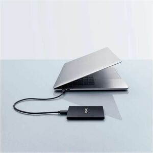Lexar SL500 1 TB 便携式 固态硬盘 - 外置 - 黑 - 相机, 平板, 计算机, iPhone, 游戏控制台 设备支持 - C型 USB - 256-bit AES 加密标准