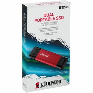 Unità stato solido Portatili Kingston - Esterno - 512 GB - Computer portatile, Desktop PC, Smartphone Dispositivo supporta