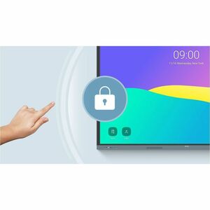 BenQ Board Essential RE6504 1651 mm 4K UHD LCD Collaboration Display - ARM Cortex A73 + A53 - 8 GB - Infrared (IrDA) - Tou