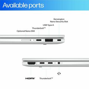 HP EliteBook X Flip G1i 35.6 cm (14") Touchscreen Convertible 2 in 1 Notebook - Intel Core Ultra 7 Series 2 268V - 32 GB -