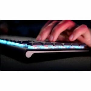 CHERRY XTRFY G8A-25100 Gaming Keyboard - Full-size - Wired/Wireless Connectivity - USB Type A Interface - RGB LED - French
