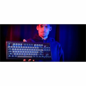 CHERRY XTRFY G80-3883 Gaming Keyboard - Tenkeyless - Wired/Wireless Connectivity - USB Type A Interface - RGB LED - French