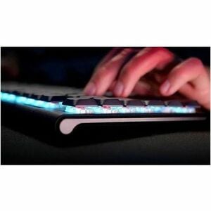 CHERRY XTRFY G8A-25100 Gaming Keyboard - Full-size - Wired/Wireless Connectivity - USB Type A Interface - RGB LED - Pan-No