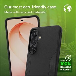 ZAGG Luxe Case for Samsung Galaxy S26+ Smartphone - Textured Sides, Textured Panels - Black - Drop Resistant, Impact Resis