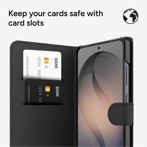 ZAGG Folio Carrying Case (Folio) Samsung Galaxy S26 Ultra Smartphone - Drop Resistant, Shock Resistant, Fingerprint Resist