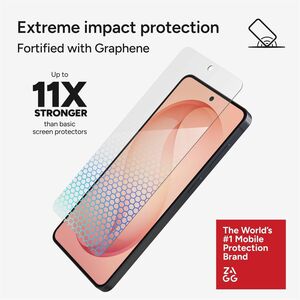 invisibleSHIELD Glass XTR5 Graphene, Glass Screen Protector for Samsung Galaxy S26+ - Transparent - For AMOLED Smartphone 