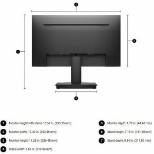 Dell 22 Monitor - SE2225HM