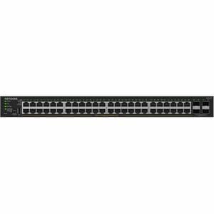 Netgear GS348TPv2 Ethernet Switch - 48 Ports - Manageable - Gigabit Ethernet - 10/100/1000Base-T, 1000Base-X - 3 Layer Sup