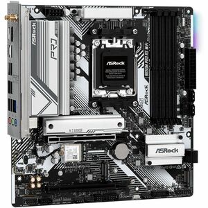 ASRock B650M Pro RS WiFi Gaming-Desktop-Motherboard - AMD B650 Chipsatz - Buchse AM5 - Micro ATX - Ryzen 9, Ryzen 7 Unters