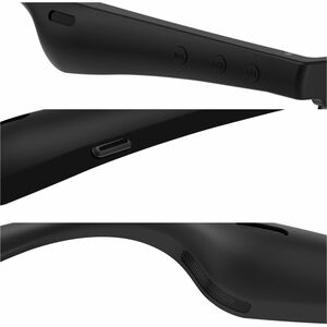 4smarts SoundGlasses Sport 2 Smart-Brille - Eye, Ohren Tragbar - Schwarz - Musik-Player, Telefon - Ja - Bluetooth - Blueto