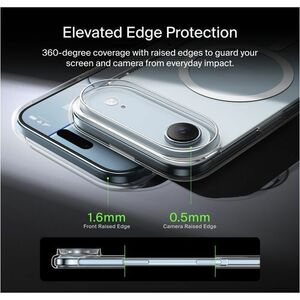 Belkin SheerForce Clear Series Case for iPhone Air - For Apple iPhone Air Smartphone - Clear - Yellowing Resistant, Scratc