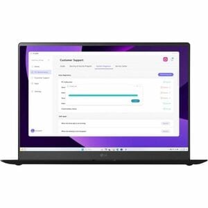 LG gram 17ZD90T-G 17ZD90T-G.AX88B 43.2 cm (17") Notebook - WQXGA - Intel Core Ultra 7 255H - 32 GB - 1 TB SSD - Spanish Ke