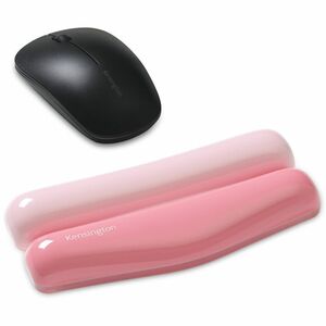 Kensington Duo Gel Wrist Rest - 0.76"" (19.30 mm) Height x 6.69"" (170 mm) Width x 3.09"" (78.50 mm) Depth - Pink - Polyur