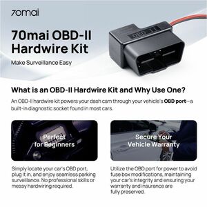 70mai OBD01 Dash Cam Hardwire Kit