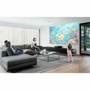 Epson EH-LS670B Ultra Short Throw 3LCD Projector - 16:9 - Wall Mountable - Black - High Dynamic Range (HDR) - Front - 2160
