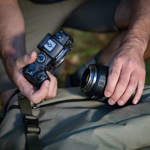 Canon EOS RP 26.2 Megapixel Mirrorless Camera Body Only - Black - CMOS Sensor - Autofocus - 7.6 cm (3") Touchscreen LCD - 