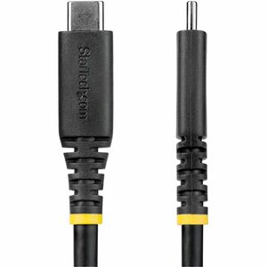 StarTech.com 6ft (1.8m) USB4 Cable, 20Gbps, USB-IF Certified USB-C Cable, 240W PD EPR, 4K 120Hz DP 2.1, TPE Jacket, Black 