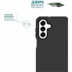 MOBILIS SPECTRUM_R Rugged Case for Samsung Galaxy A17 5G, Galaxy A17 Smartphone - Black - Solid - Bacterial Resistant, Dro