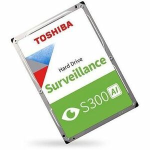 Toshiba S300 AI 20 TB Hard Drive - 3.5" Internal - SATA (SATA/600) - Storage System, Video Surveillance System, Camera Dev