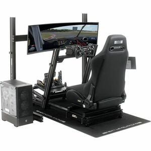 Next Level Racing Bodenmatte für Boden, Rennfahr-Simulatorständer - 1865 mm Länge x 890 mm Breite - Polyester, Glasfaser -