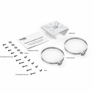 VIGI VMB-350 Mounting Bracket for Network Camera - White - Galvanized Steel